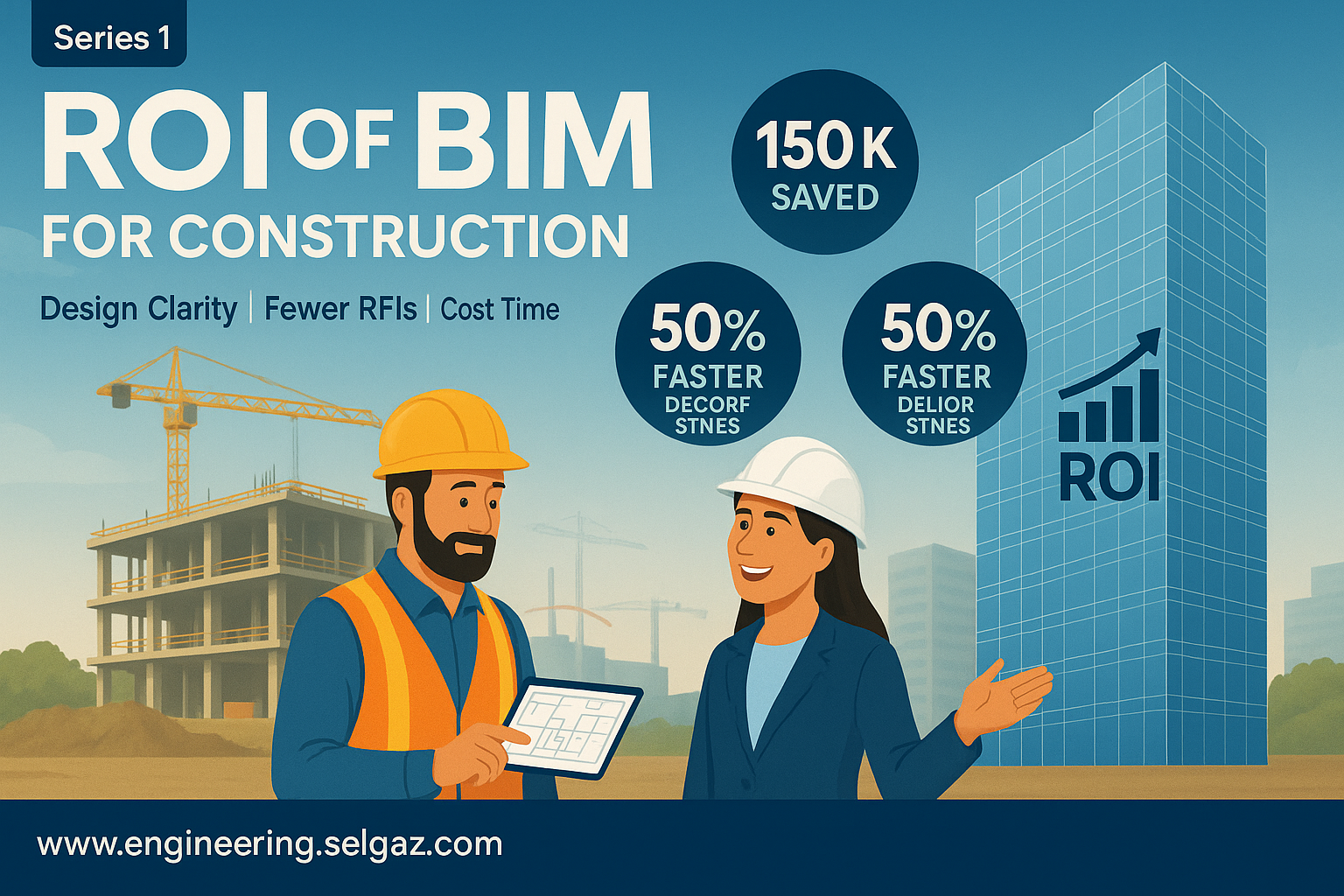 How BIM Maximizes ROI in Commercial Construction Projects Improve Decision-Making and Drive Project Efficiency: Key Financial Benefits and Adoption Strategies(Series 1)