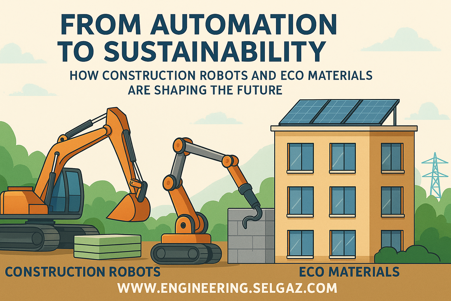 From Automation to Sustainability - How Construction Robots and Eco Materials Are Shaping the Future